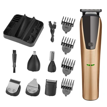 

Beard Trimmer 6 In 1 Trimmer For Men Cordless Hair Clippers Mustache Trimmer Nose Hair Trimmer Waterproof USB Charging Low Noise