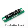5-bit Independent Button Module MCU External Button Module Micro Switch Button Board Bluetooth Power Amplifier Button Board ► Photo 2/6