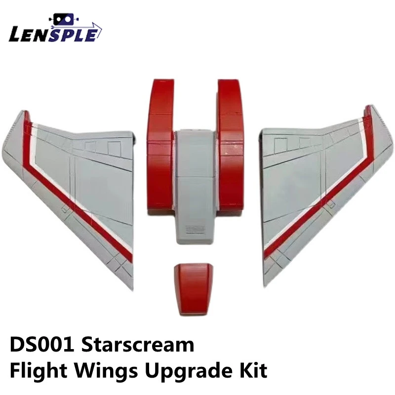 In Stock Transformation Accessories DS001 Starscream Thundercracker Skywarp Y-01R Flight Wings Upgrade Kit Action Figure Toys |