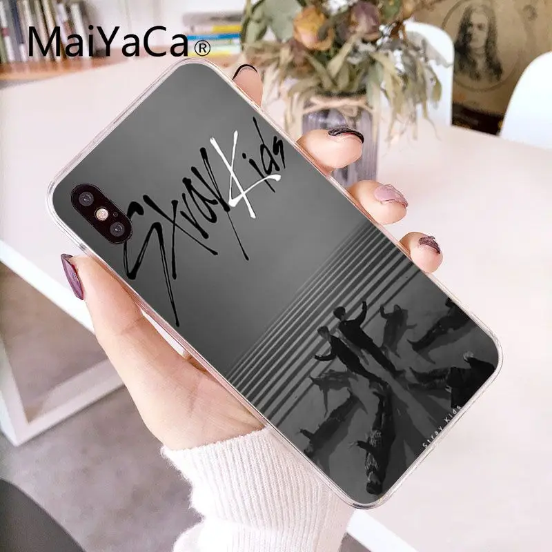 MaiYaCa Stray Kids новое поступление чехол для телефона iPhone 8 7 6 6S Plus 5 5S SE XR X XS MAX 10 Coque Shell - Цвет: A4