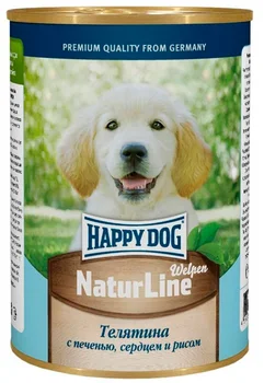 

HAPPY DOG HAPPY DOG puppy with veal, liver, heart and rice 400g