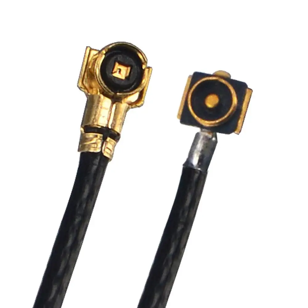 10 шт. RF IPX IPEX MHF4 male to MHF 4 female 0 81 мм кабель Pigtail коаксиальный Джемпер см антенный для