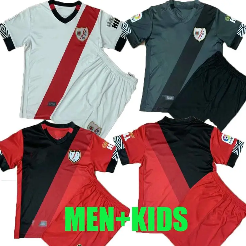 Мужские + детские футбольные майки Rayo Vallecano 20 21 Жозе Pozo Детские антоньины Альваро