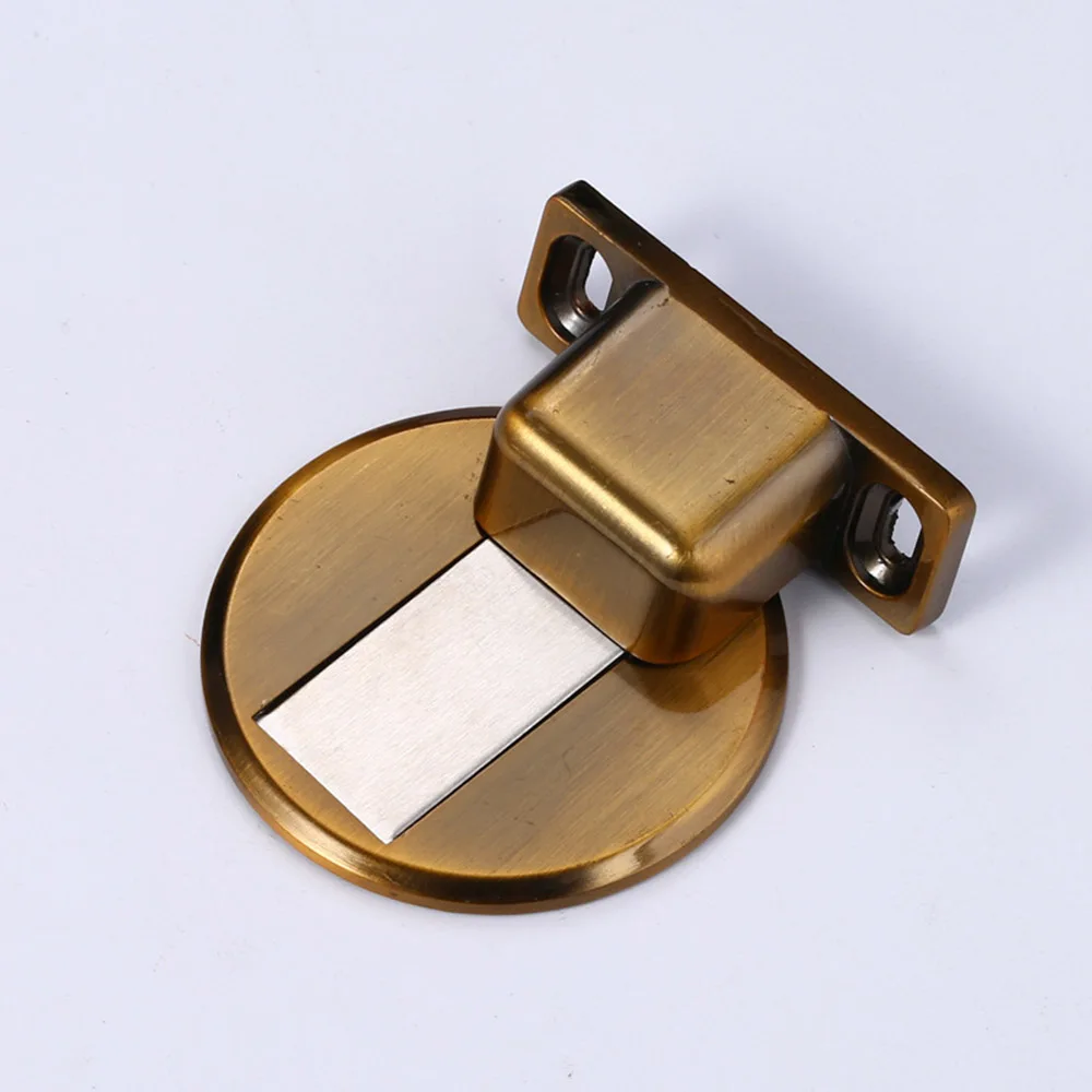 

Stainless Steel Strong Magnetic Door Stop Floor Mount Self Adhesive Door Stopper