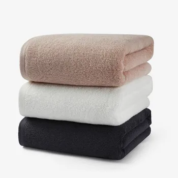 

Travel Towel Adults Bath Gym Beach Face Towel Thick Large Washcloth Cotton Bath Hair Fast Dry Toalha De Banho Towels EA50YJ