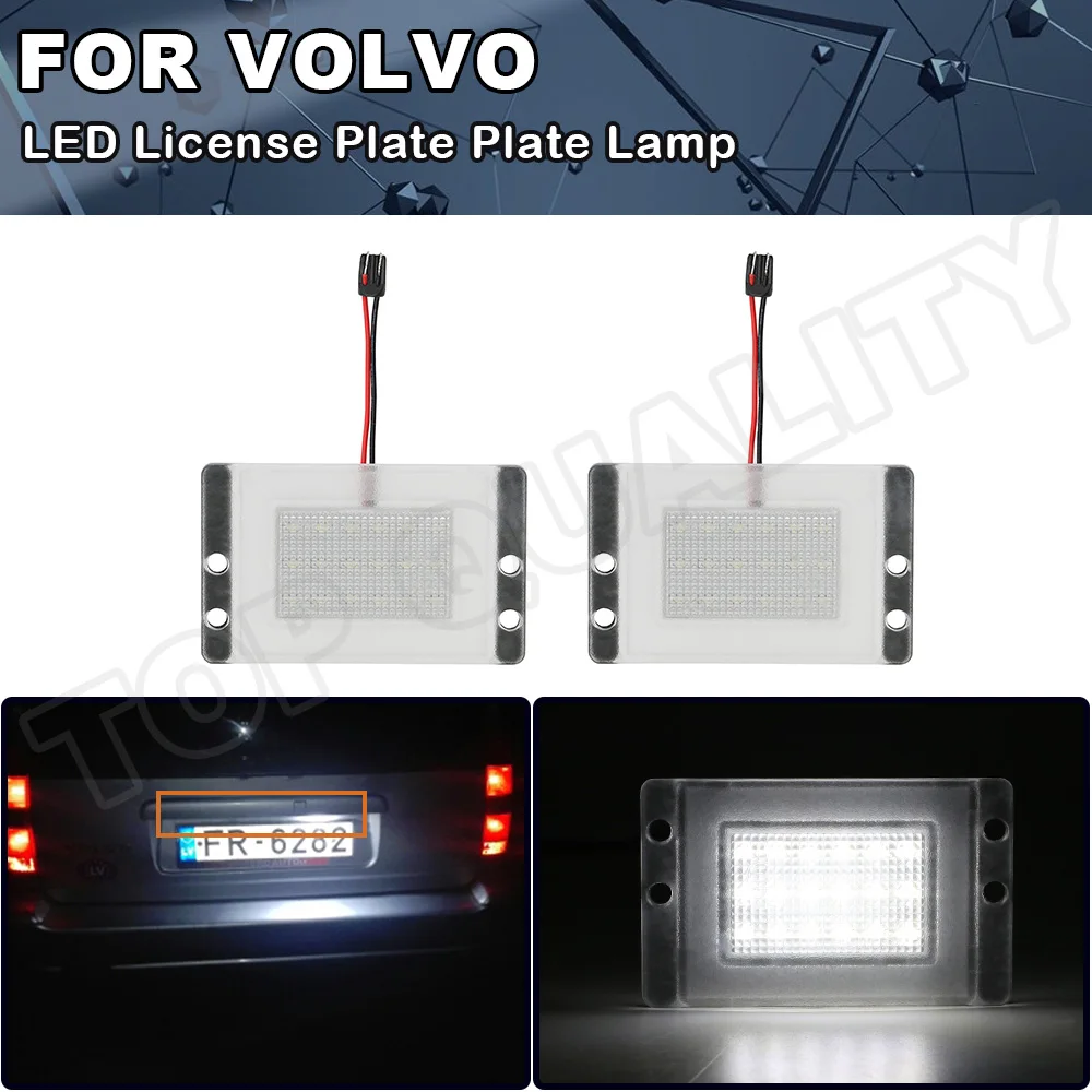 Лампа для номерного знака Canbus Volvo V70 XC 1997-2000 850-1992 Белая светодиодная 2 шт. |
