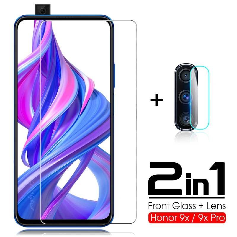 Защитное стекло 2 в 1 для huawei honor 9x9 x Premium 6 59 дюйма закаленное Huawei Honor 9X pro защита