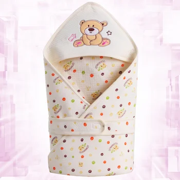 

Newborn Swaddling Clothes Baby Blanket Infant Wrapping Towel Newborn Accessories Pink