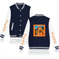 Кэти Перри напечатал милое Newe модная бейсбольная куртка крутой колледж Стиль Горячая продажа бейсбольная куртка для мужчин/женщин Спорт