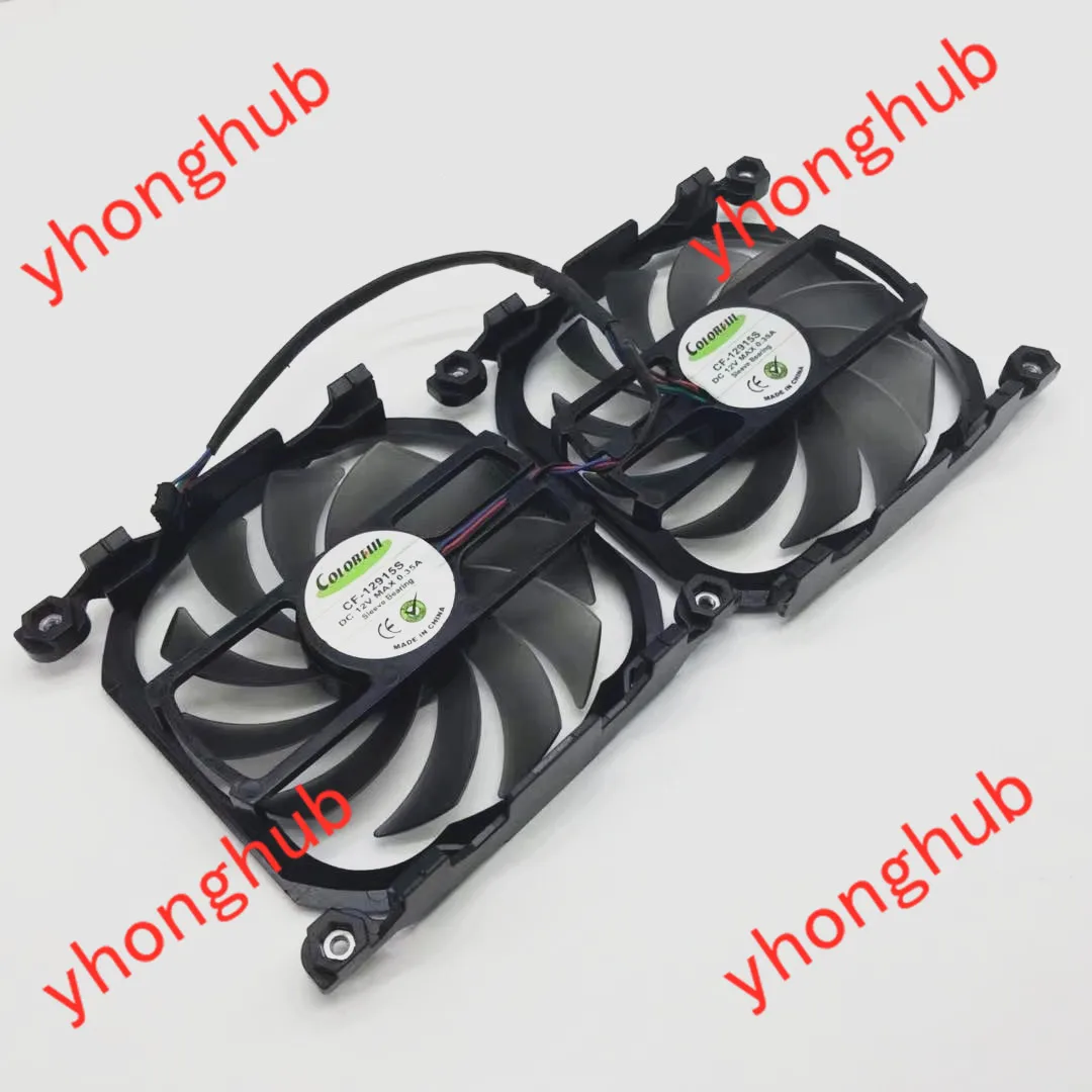 Вентилятор видеокарты coionfiii Inno3D CF-12915S DC 12V 0.35A gtx 970 | Компьютеры и офис