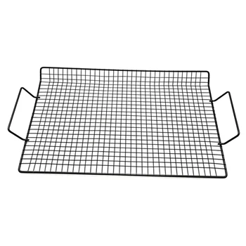 

Non-Stick Roasting and Cooling Rack Thick-Wire Grid for Grill for Cooking, Baking, Bbq Net