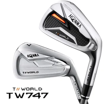 

Golf Clubs 747P Golf Irons set full set of iron men's clubs HONMA