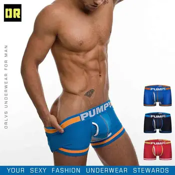 

Brand Underwear Boxer Men Breathable Mesh Men's Boxers Male Underpants Sexy Panties Cotton Mens Bodysuit Trunks Pant