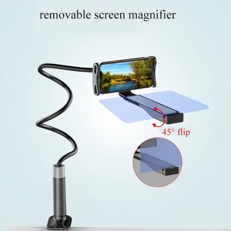 

Mobile Phone HD Projection Bracket Adjustable Flexible All Angles Phone Tablet Holder 3D HD Phone Screen Magnifier Drop Shipping