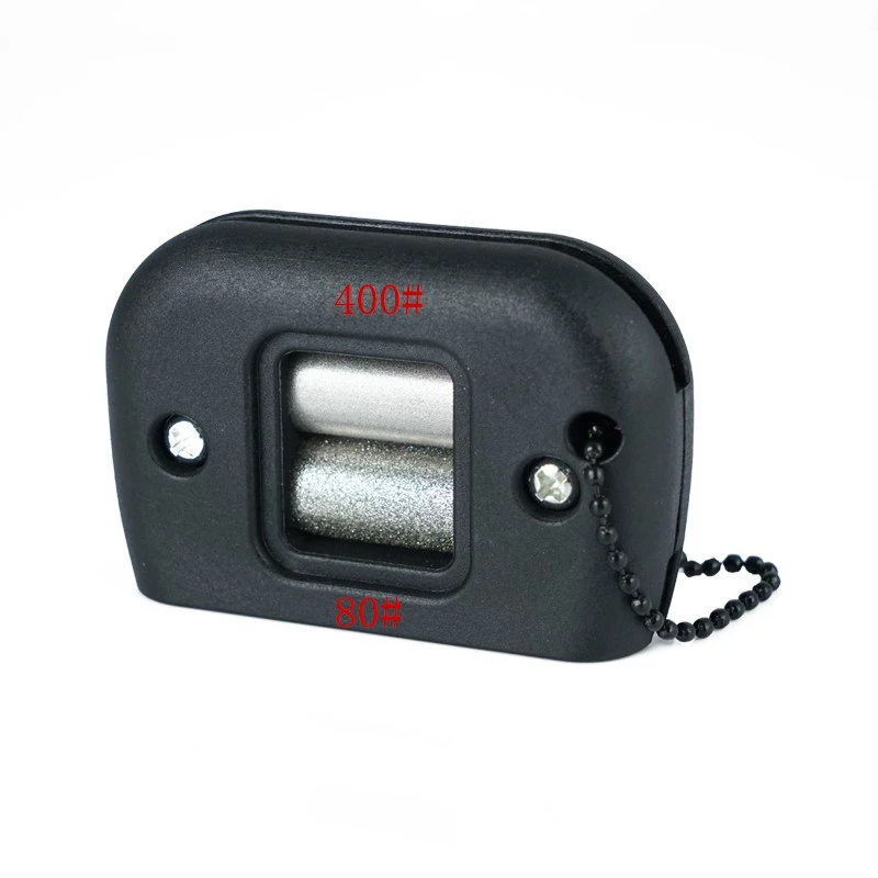 Skup Ostrzałka do butów na łyżwach ostrzałka do łyżworolek diamentowa ręczna Skate ostrzenie narzędzi do jazdy na łyżwach