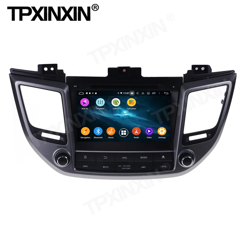 4+128G Carplay Car Radio 2 Din Stereo Receiver Android 10 For Hyundai Tucson IX35 2014 2015 2016 2017 2018 GPS Player Audio Unit