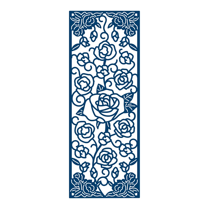 

YaMinSanNiO Flower Frame Metal Cutting Dies New 2019 Dies Scrapbooking Rose Craft Dies Card Making Panel Die Cuts Card Making