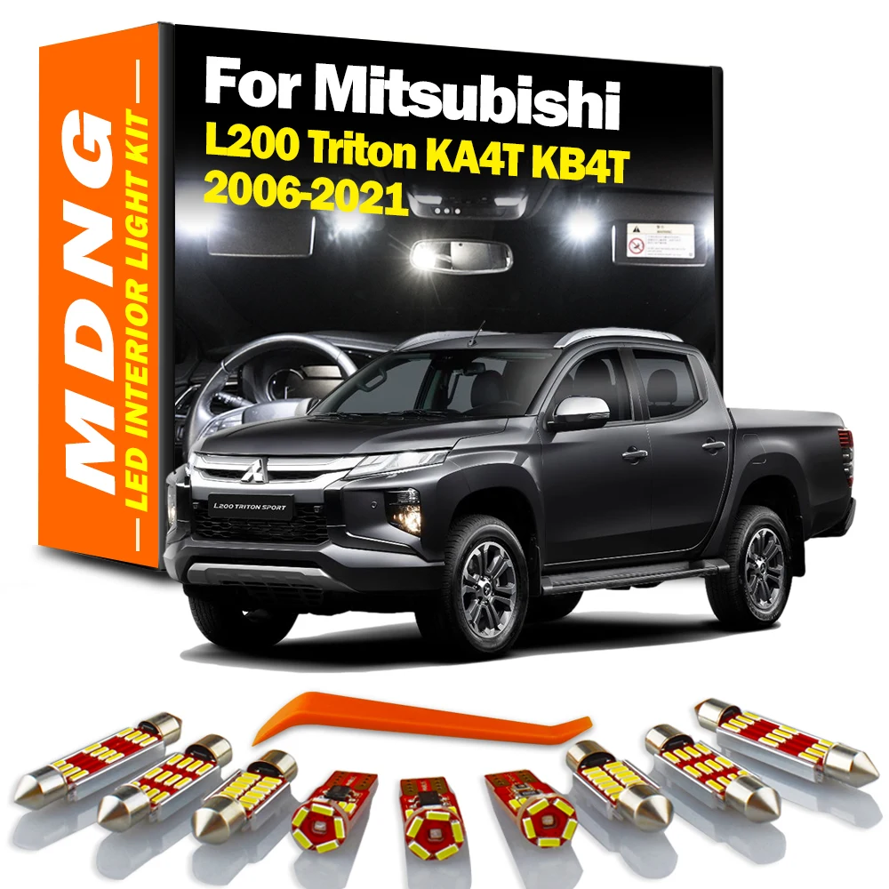 MDNG 11 шт. фонарь для Mitsubishi L200 Triton KA4T KB4T 2006-2016 2017 2018 2019 2020 автомобильные лампы |