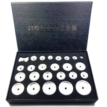 

Aluminum Threaded Watch Back Case Dies Set of 25 Repair Tool