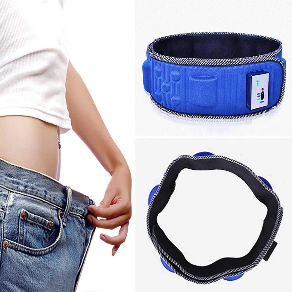 X5 Vibration Full Body Belt Abdominal Massager Electric Waist Fat Burning  Slimming Belt USB Charging Slimming Belt Stimulator