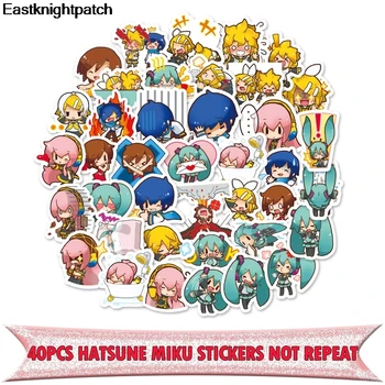 

20set E1454 40pcs Hatsune Miku Sticker Pack For DIY Scrapbooking Album Luggage Laptop Skateboard Phone Notebook Decal Decoration
