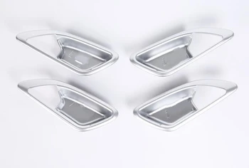 

For Hyundai ix35 2018 4 PCS Brand New ABS Chrome Inner Door Handle Bowl Sequins Cover Trim Car Styling Auto Accessories