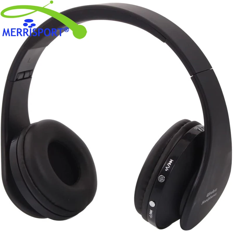 MERRISPORT NX 8252 Sports Bluetooth Headphone Foldable Wireless Stereo Headset with Mic for iPhone Android Smartphones Laptop