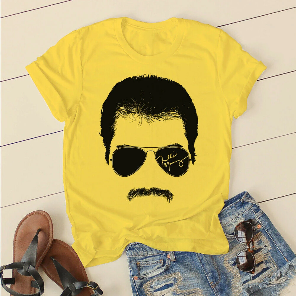Queen Tee Tshirt Freddie Mercury Rock Band Uk Bella Canvas Xs-3Xl Flash Outdoor Wear Shirt | Мужская одежда