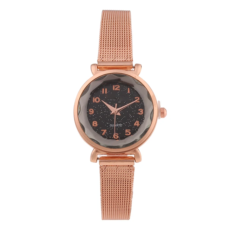 Montre Femme Stass сплав женские часы браслет сетчатый ремень кварцевые наручные
