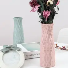 Оригами, пластиковая ваза, имитация керамического цветочного горшка, цветочная корзина, цветочная ваза, украшение для дома, украшение в скандинавском стиле