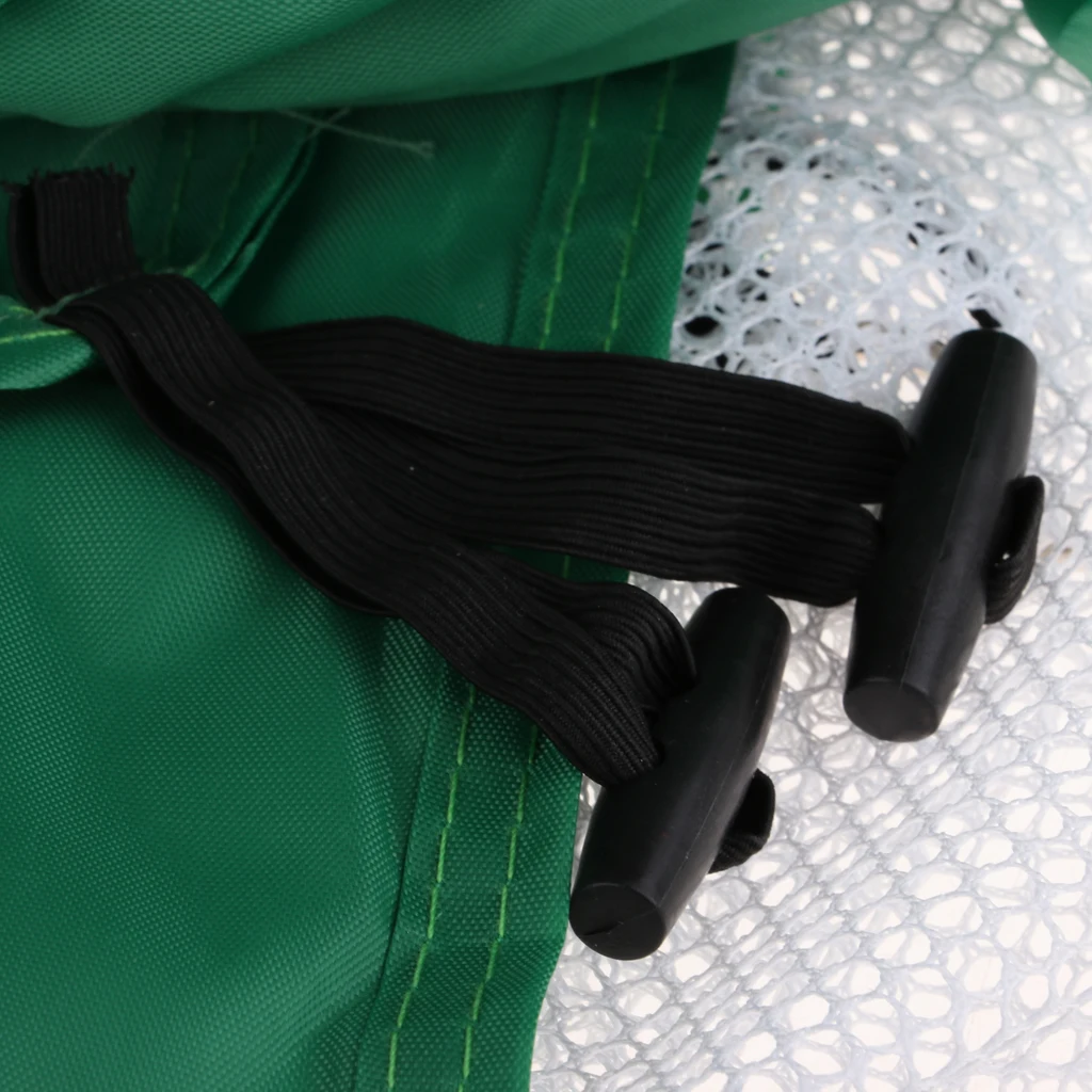 Children Golf Practice Set Putting Mat Chipping Net Carry Bag Included Green