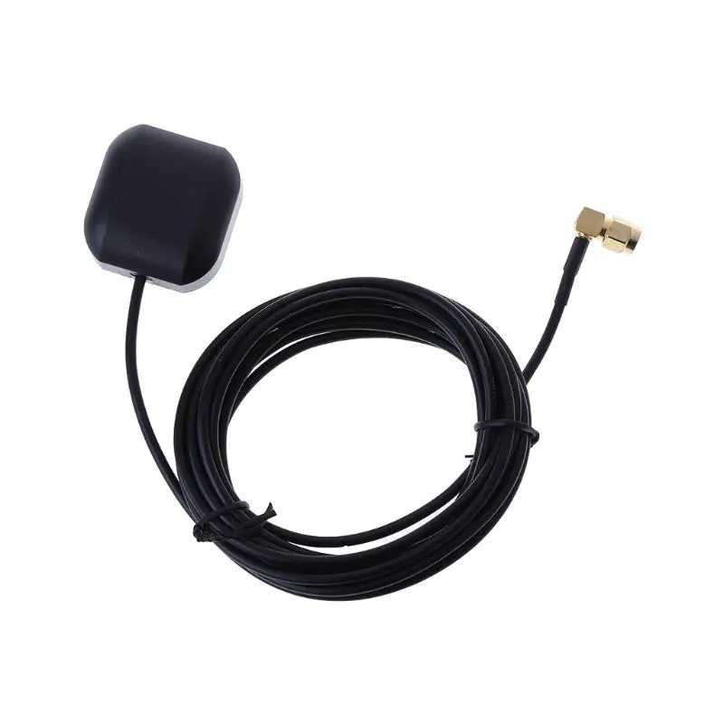 A-Sure RP-SMA Мужской 3 м gps антенна кабель правый угол для автомобиля DVD НАВИГАЦИЯ радио