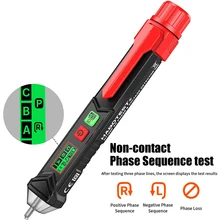 Non-Contact Voltage Tester Pen LED Light Buzzer Alarm AC Voltage Detector Meter Electric Sensor Smart Tester Pen Test Pencil