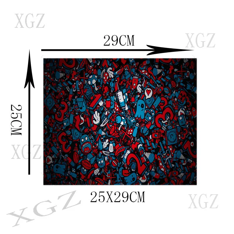 XGZ Cartoon Character Gathering Large Locking Edge Mouse Pad Type Mousepad Office 90x40/60x30 for CSGO DOTA Xxl