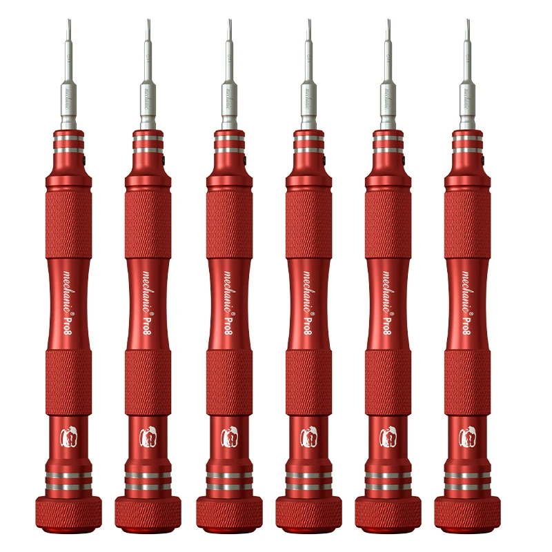 Нескользящая отвертка MECHANIC 0 8 Torx 6 Y типа 1 2 5 Phillips T2 для ремонта фотоаппарата