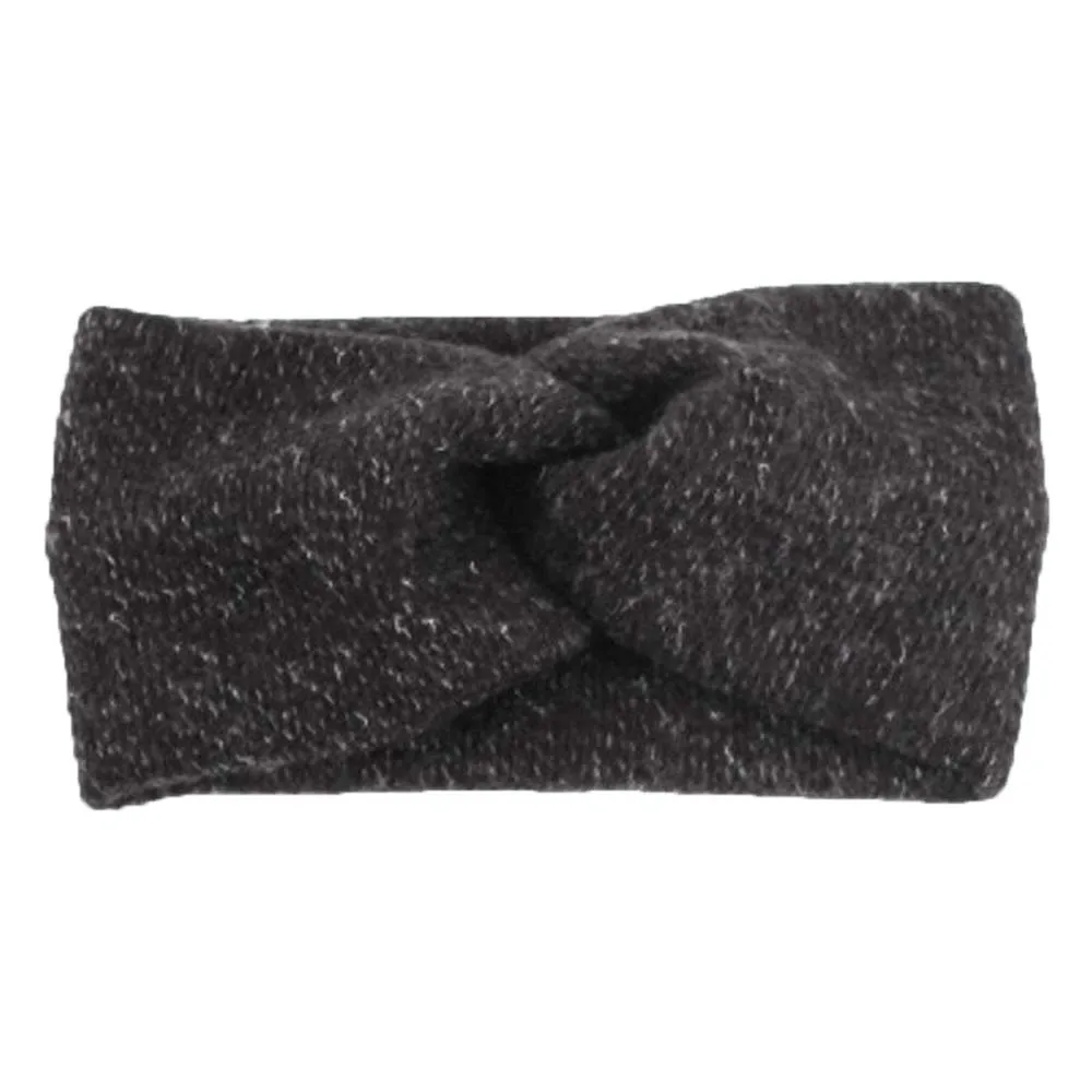 dark gray 1 шт. женский тюрбан из хлопка, крученая повязка на голову с узлом для девочек, повязка на голову с крестиком, скрученная Спортивная Йога, стрейч-лента, хлопковая повязка на голову - Цвет: dark gray