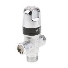 3-полосный Солнечный термостатический смесительный клапан водонагреватель контрольный смеситель#3 DN20