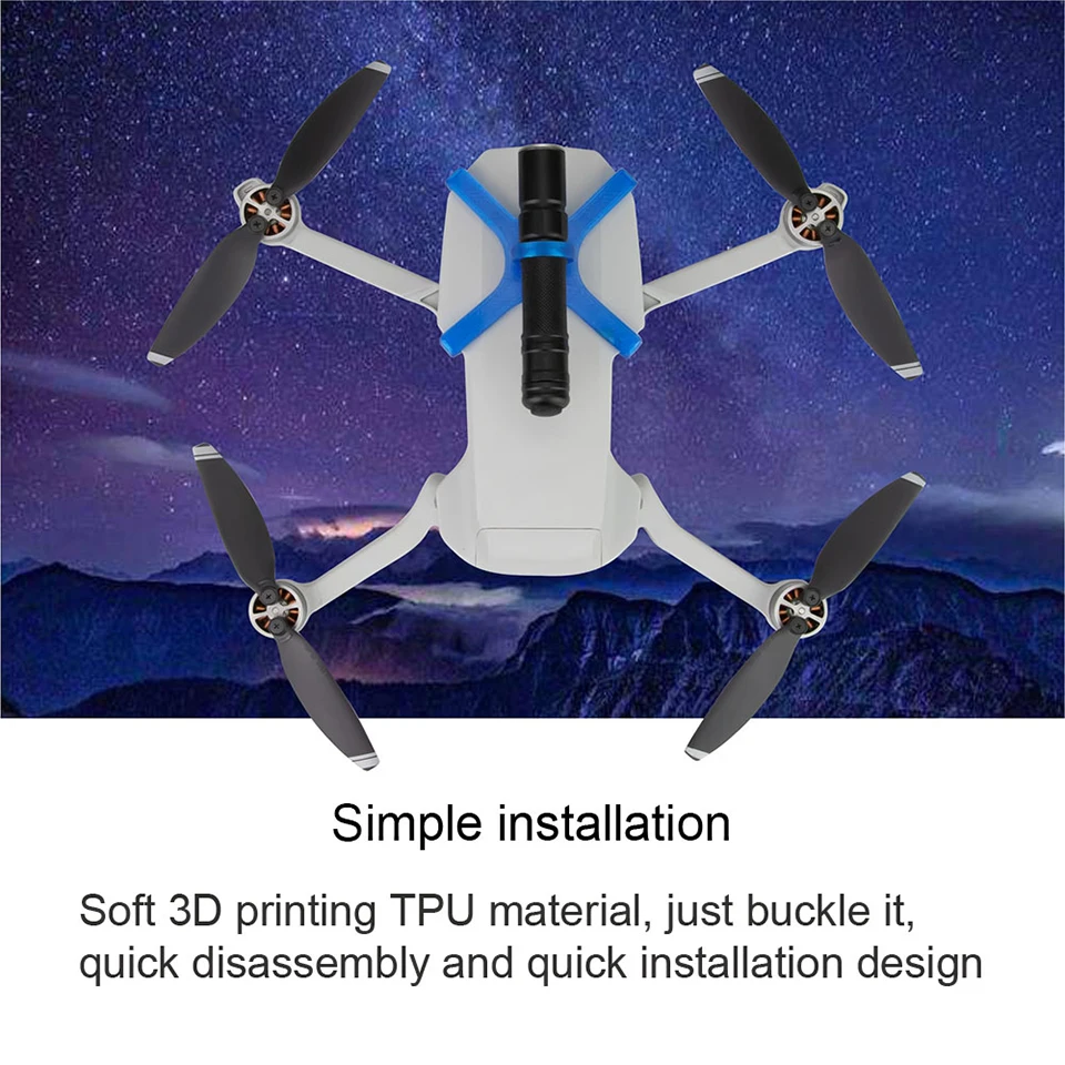 Регулируемый светодиодный светильник для DJI Mavic Mini Drone ночной F светильник Руководство по поиску Расширенная лампа навигационный Дрон светильник Точечный светильник