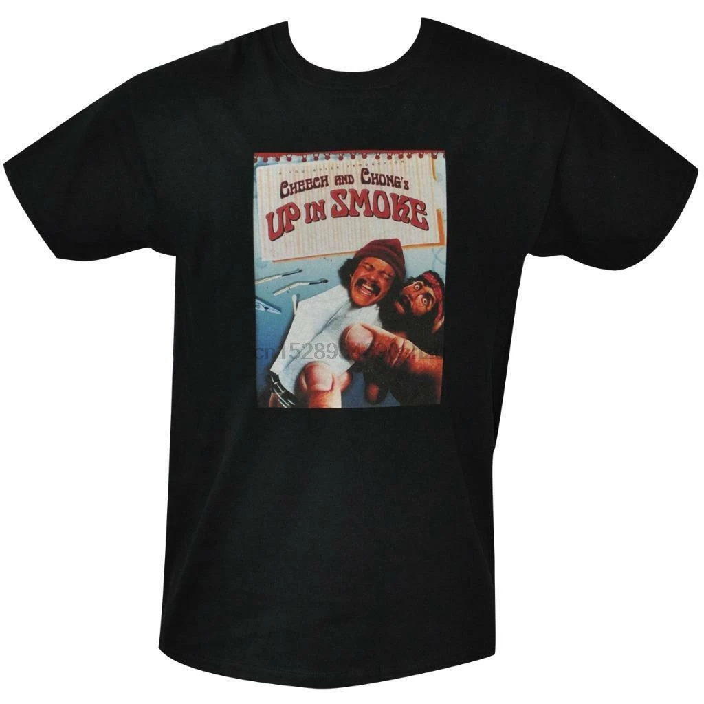 Мужская черная футболка Cheech and Chong все размеры S до 3XL Постер для фильма |