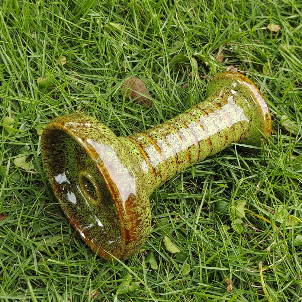 Керамическая чаша для кальяна HORNET глина воронка табак с воронкой Chicha Narguile