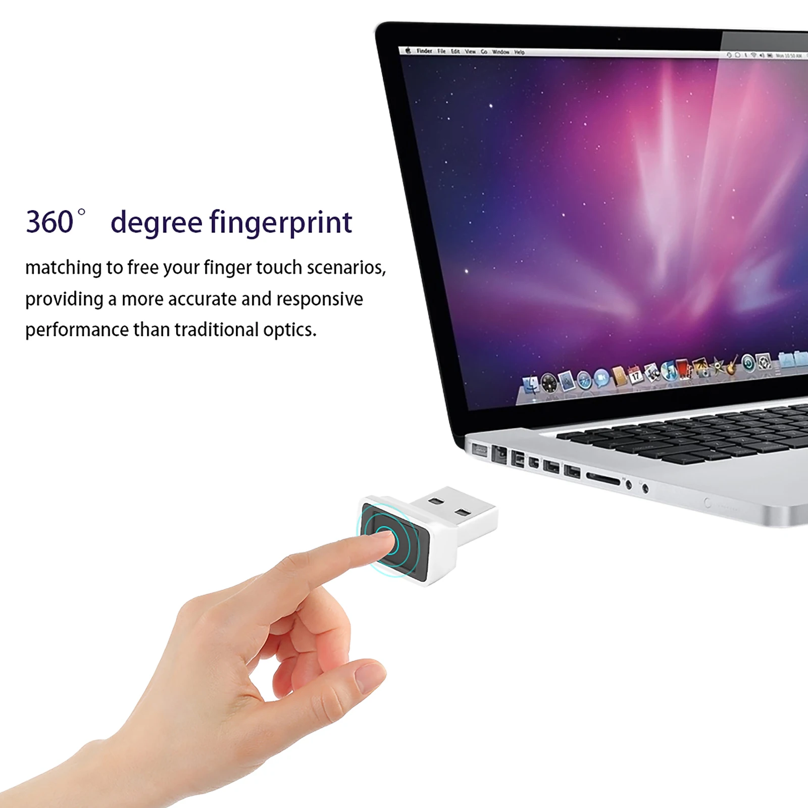 Silver Instant Usb Fingerprint Reader For Windows Security Key Fingerprint Scanner Sensor Module For Instant Touch Easy To Use Usb Gadgets Aliexpress