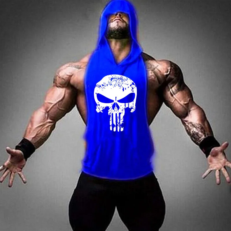 Bodybuilding Stringer 2019 Mens Muscle Hoodies Fitness Bodybuilding Sleeveless Gym Tank Top Vest Bodybuilding Stringer 2019 Mens Muscle Hoodies Fitness Bodybuilding Sleeveless Gym Tank Top Vest