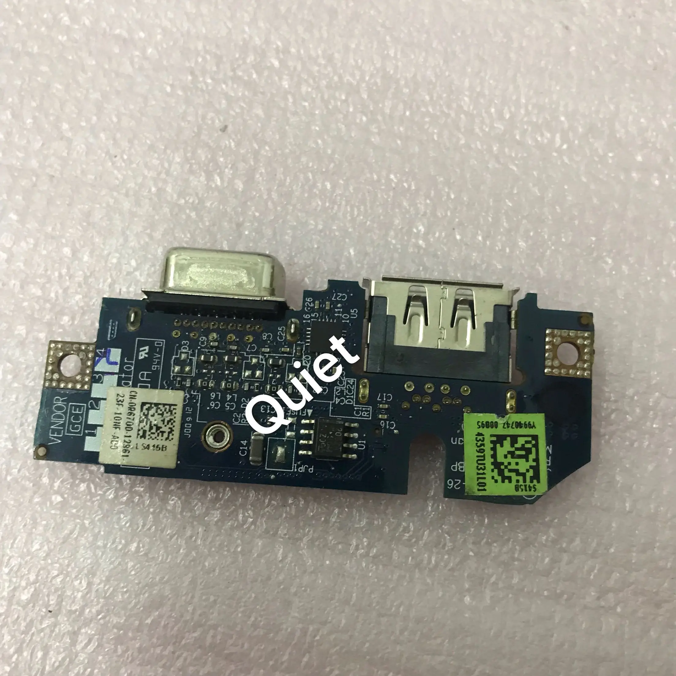 Бесплатная доставка для Dell Latitude E4300 VGA eSATA Port Card LS-415BP 0R670D R670D | Компьютеры и офис