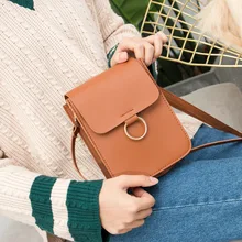 Маленькие сумки на плечо из искусственной кожи для женщин Модные женские мини-сумка через плечо дорожные сумки-мессенджеры для девушек-подростков