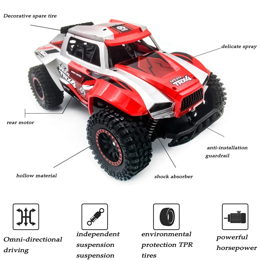 Pokich RC автомобиль скалолазание высокоскоростная детская игрушка пульт дистанционного управления автомобиль внедорожный 1:12 модель машины Грузовики Игрушки для детей