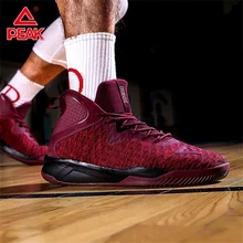 Пиковая Мужская износостойкая Нескользящая уличная спортивная обувь, Баскетбольная обувь, высокие кроссовки с подушкой, спортивные кроссовки