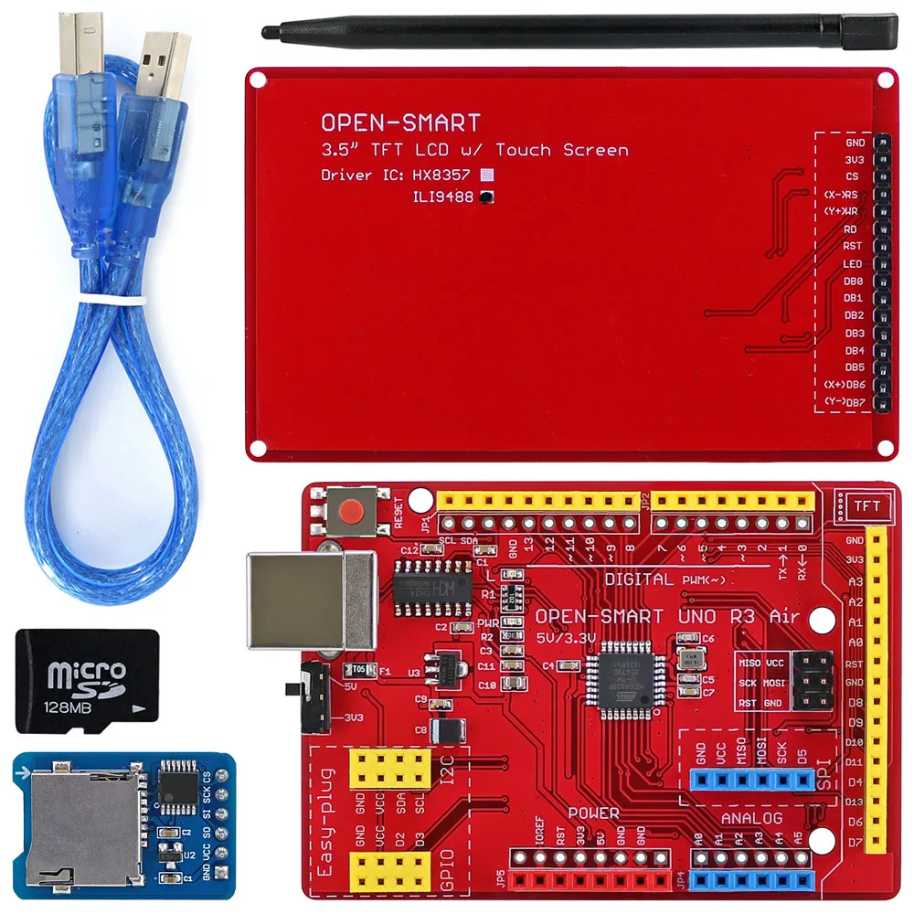 OPEN SMART 3 5 дюймовый 480*320 TFT LCD сенсорный экран модульный комплект с простой