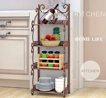 

Bathroom shelf, floor type toilet, bathroom, iron multi-layer shelf