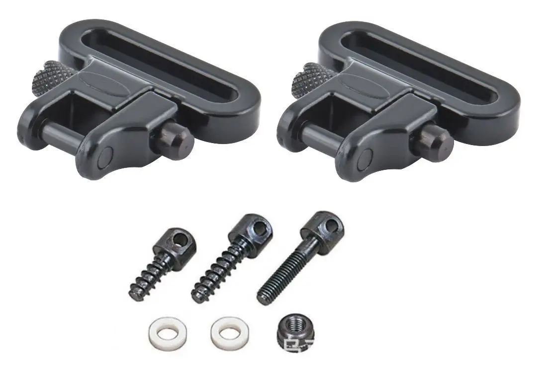 

2pcs Tactical Quick Detach 1.25" QD 300lb Rifle Sling Swivel Mount Adapter Rail Attachment Sling Clips Hunting Gun Accessories