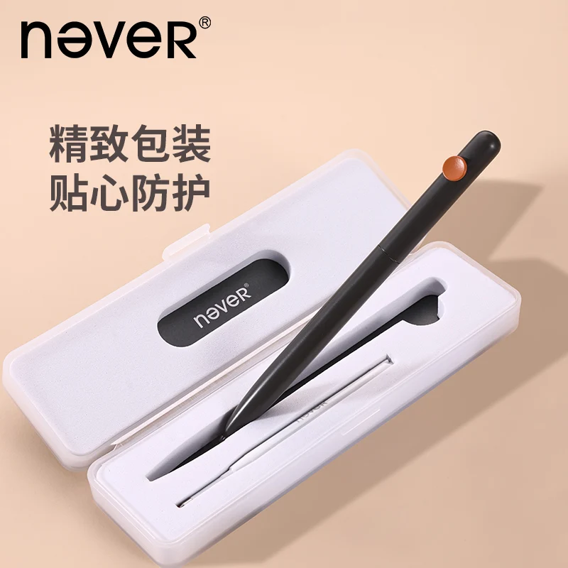 Retro Metal Gel Pen with Refill 0.5MM Switzerland Rotary for Xiaomi Metal Sign Pen for Office School Supplies writing pen